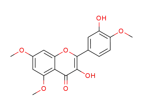 3-hydroxy-2-(3-hydroxy-4-methoxyphenyl)-5,7-dimethoxy-4H-chromen-4-one