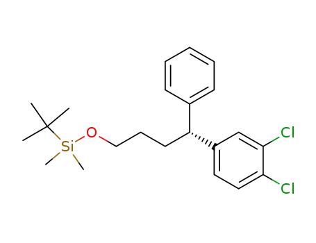 (1R)-(3,4-Dichlorophenyl)-4-<<(1,1-dimethylethyl)dimethylsilyl>oxy>phenylbutane