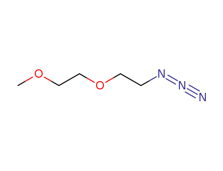 Molecular Structure of 215181-61-6 (m-PEG2-Azide)