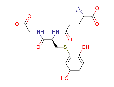 Molecular Structure of 76726-99-3 (2-(S-glutathionyl)hydroquinone)