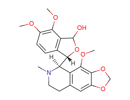 6,7-dimethoxy-3-(4-methoxy-6-methyl-7,8-dihydro-5H-[1,3]dioxolo[4,5-g]isoquinolin-5-yl)-1,3-dihydro-2-benzofuran-1-ol