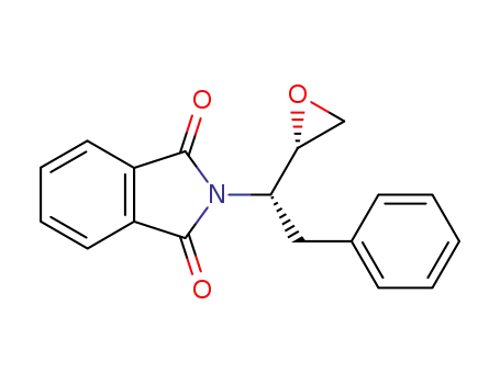 Molecular Structure of 136465-80-0 (2(S)-[2-phenyl-1(S)-phthalimidoethyl]oxirane)