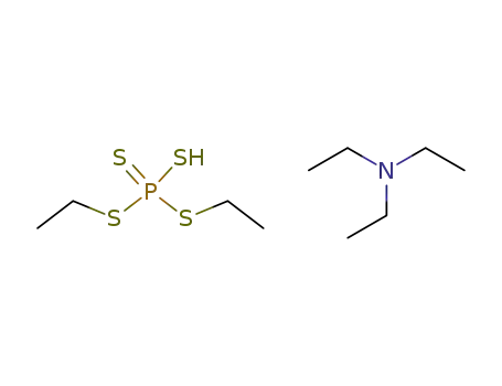 Molecular Structure of 18863-41-7 (triethylamine; diethyl tetrathiophosphate)