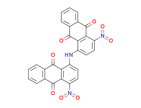 9,10-Anthracenedione, 1,1'-iminobis[4-nitro-