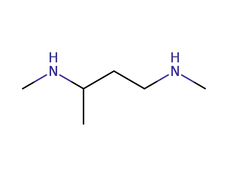 Molecular Structure of 57757-16-1 (1,3-Butanediamine, N,N'-dimethyl-)