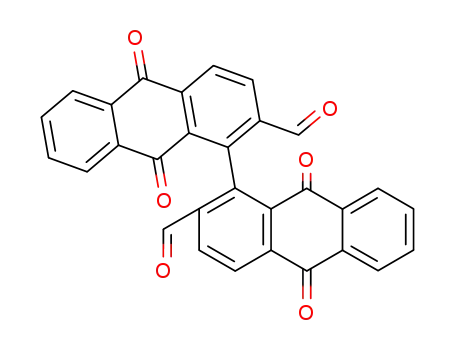 9,10,9',10'-tetraoxo-9,10,9',10'-tetrahydro-[1,1']bianthryl-2,2'-dicarbaldehyde