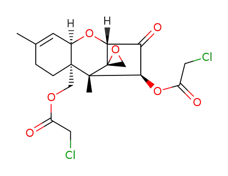 3-oxo-12,13-epoxytrichothec-9-ene-4,15-diyl bis(chloroacetate)