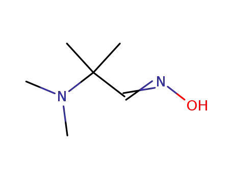 Molecular Structure of 98275-70-8 (α-dimethylamino-isobutyraldehyde-oxime)