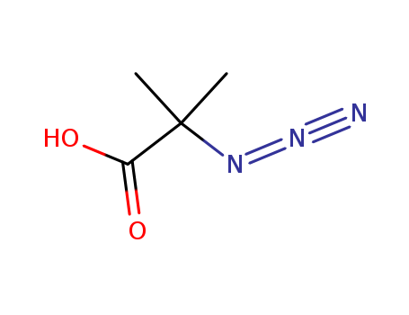Propanoic acid, 2-azido-2-methyl-
