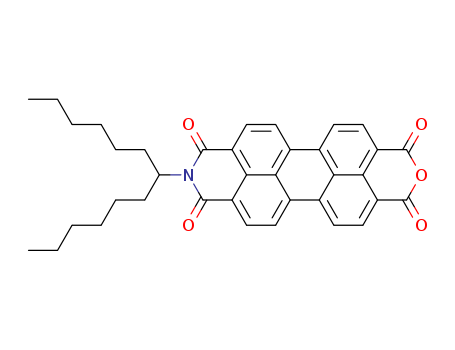 N-(1-hexylheptyl)-perylene-3,4,9,10-tetracarboxylic-3,4-carboximide-9,10-anhydride