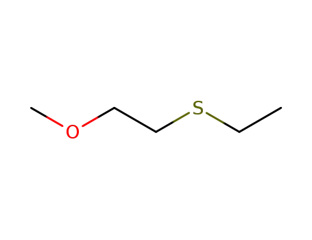 Molecular Structure of 56444-81-6 (1-(ethylsulfanyl)-2-methoxyethane)