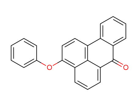 Molecular Structure of 84271-51-2 (3-phenoxy-benz[<i>de</i>]anthracen-7-one)