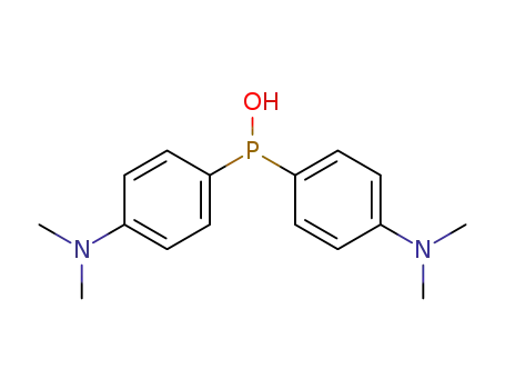 Molecular Structure of 7498-47-7 (bis[4-(dimethylamino)phenyl]phosphinous acid)