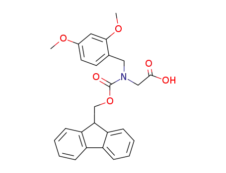 Molecular Structure of 166881-42-1 (FMOC-(DMB)GLY-OH)