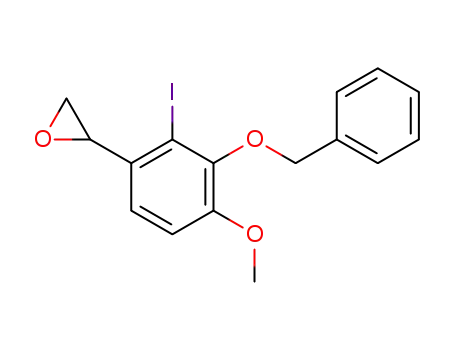 2-(3-Benzyloxy-2-iodo-4-methoxy-phenyl)-oxirane
