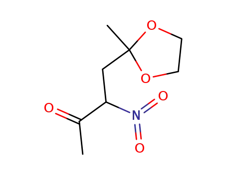 4-(2-Methyl-1,3-dioxolan-2-yl)-3-nitrobutan-2-one