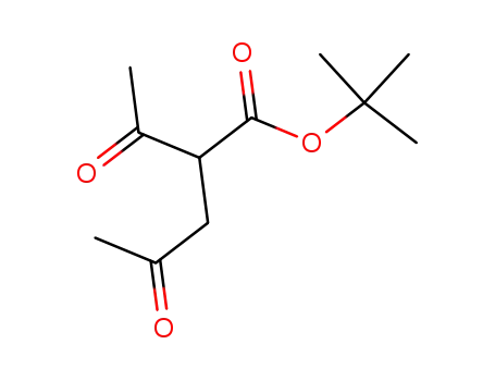 Molecular Structure of 318511-70-5 (tert-butyl 2-acetyl-4-oxopentanoate)