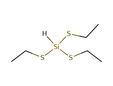 Molecular Structure of 18143-84-5 (Silane, tris(ethylthio)-)