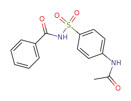 N-benzoyl-4-(acetamido)benzenesulfonamide