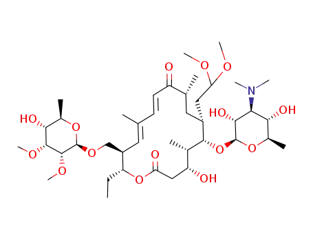 Molecular Structure of 94591-58-9 (desmycosin 20-dimethyl acetal)