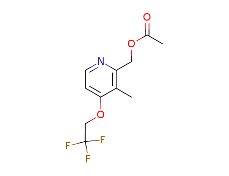 (3-methyl-4-(2,2,2-trifluoroethoxy)pyridin-2-yl)methyl acetate