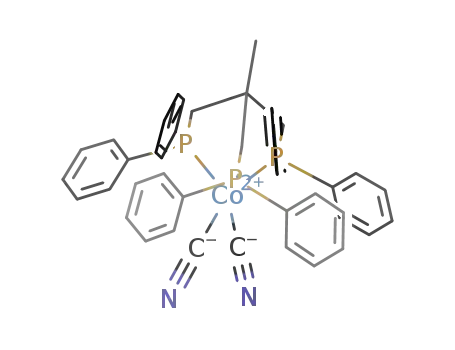 Co(II)(1,1,1-tris(diphenylphosphinomethyl)ethane)(CN)2