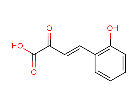 Molecular Structure of 90293-62-2 (2-hydroxybenzalpyruvate)