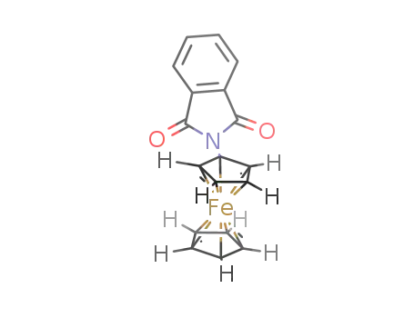 Molecular Structure of 1294-21-9 (N-ferrocenyl phthalimide)