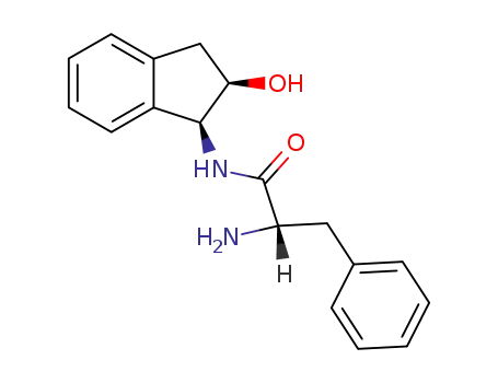Molecular Structure of 140468-56-0 ((L)-phenylalanine <2(R)-hydroxy-1(S)-indanyl>amide)