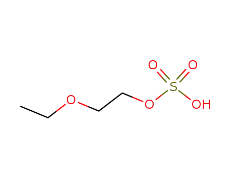 Molecular Structure of 34253-67-3 (sulfuric acid mono-(2-ethoxy-ethyl ester))