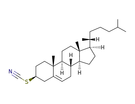 Molecular Structure of 1253-98-1 ((3beta)-cholest-5-en-3-yl thiocyanate)
