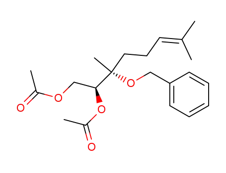 (2S,3R)-3-Benzyloxy-1,2-diacetoxy-3,7-dimethyl-6-octene