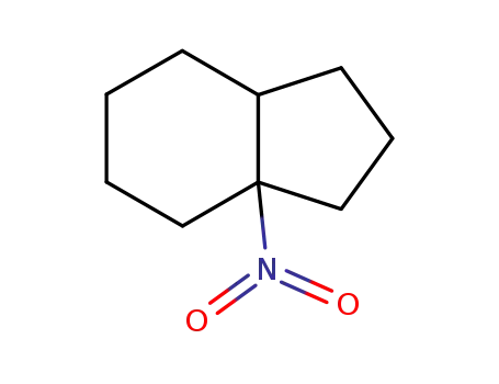 Molecular Structure of 90608-58-5 (3a-Nitro-hexahydro-indan)
