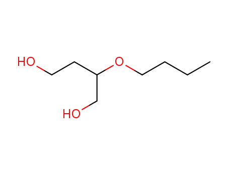Molecular Structure of 63842-86-4 (1,4-Butanediol, 2-butoxy-)