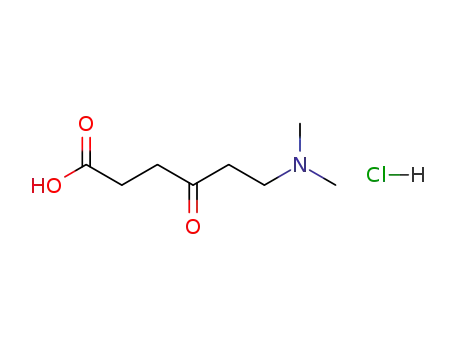 Molecular Structure of 52528-40-2 (6-(dimethylamino)-4-oxohexanoic acid)