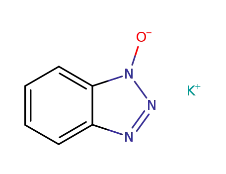 Molecular Structure of 62244-77-3 (1-Hydroxy-1,2,3-benzotriazole potassium salt)