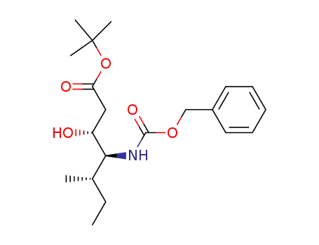 (3R,4S,5S)-tert-butyl 4-(((benzyloxy)carbonyl)amino)-3-hydroxy-5-methylheptanoate