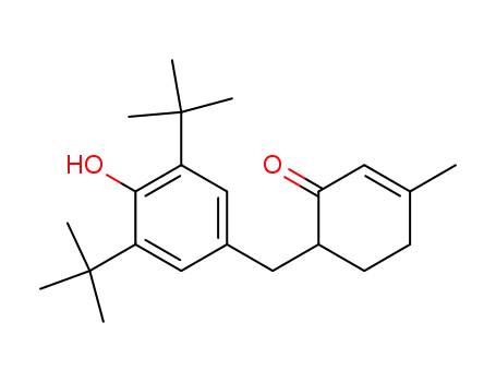 2-Cyclohexen-1-one,
6-[[3,5-bis(1,1-dimethylethyl)-4-hydroxyphenyl]methyl]-3-methyl-