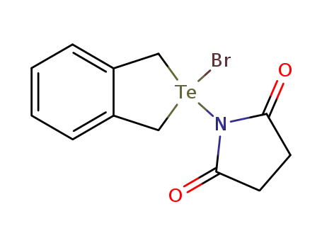 Molecular Structure of 82815-39-2 (benzotelluracyclopentane bromide succinimide)