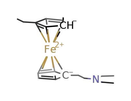 (C<sub>5</sub>H<sub>4</sub>C<sub>2</sub>H<sub>5</sub>)Fe(C<sub>5</sub>H<sub>4</sub>CH<sub>2</sub>CH<sub>2</sub>N(C<sub>2</sub>H<sub>5</sub>)2)