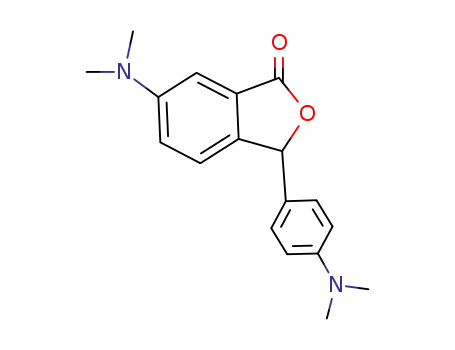 1(3H)-Isobenzofuranone, 6-(dimethylamino)-3-[4-(dimethylamino)phenyl]-
