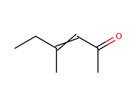 Molecular Structure of 689-06-5 (3-Hexen-2-one, 4-methyl-)