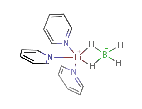Molecular Structure of 244761-17-9 (lithium tetrahydroborate * 3 pyridine)