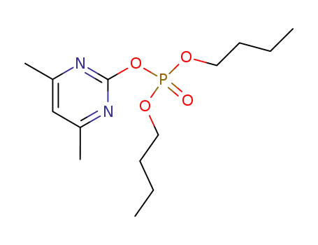 Molecular Structure of 266356-64-3 (dibutyl (4,6-dimethyl-2-pyrimidyl) phosphate)