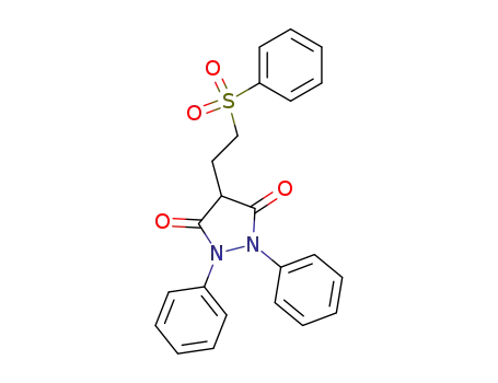 1,2-디페닐-4-[2-(페닐술포닐)에틸]피라졸리딘-3,5-디온