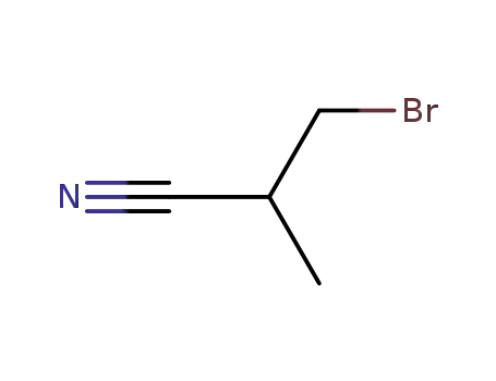 Molecular Structure of 53744-77-7 (Propanenitrile, 3-bromo-2-methyl-)