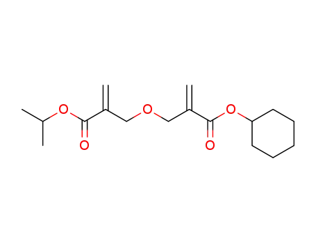 cyclohexyl isopropyl 2,2'-[oxybis(methylene)]dipropenoate