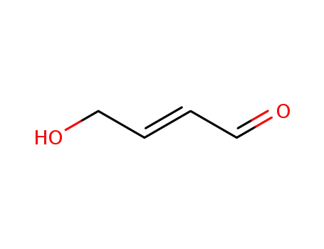 Molecular Structure of 29343-64-4 (2-Butenal, 4-hydroxy-)