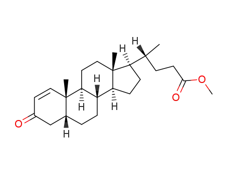 5β cholene-1, one-3, oate-24 de methyle