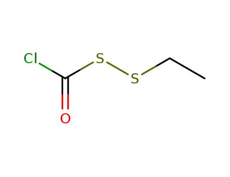 Molecular Structure of 13221-50-6 ((Ethyldithio)carbonyl Chloride)